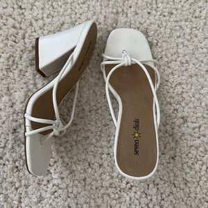 White Strappy Sandal